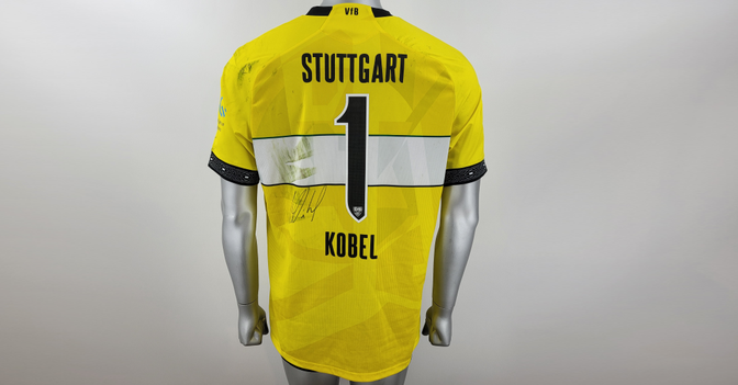  Kobel matchworn Trikot  