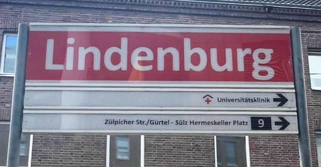  Köln Haltestellenschild 