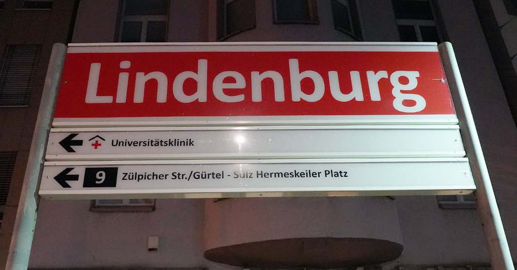  Köln Haltestellenschild 