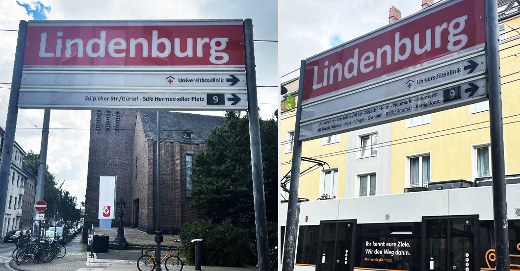  Köln Haltestellenschild 