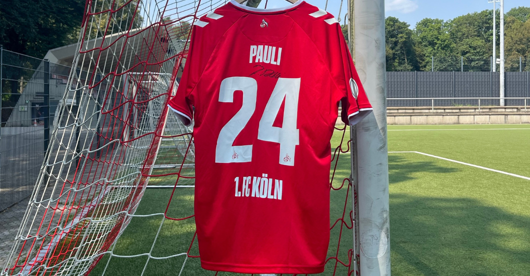 Köln Pokal Trikot Pauli   Köln Pokal Trikot Pauli