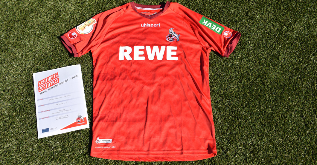 Köln Pokaltrikot Czichos   Köln Pokaltrikot Czichos