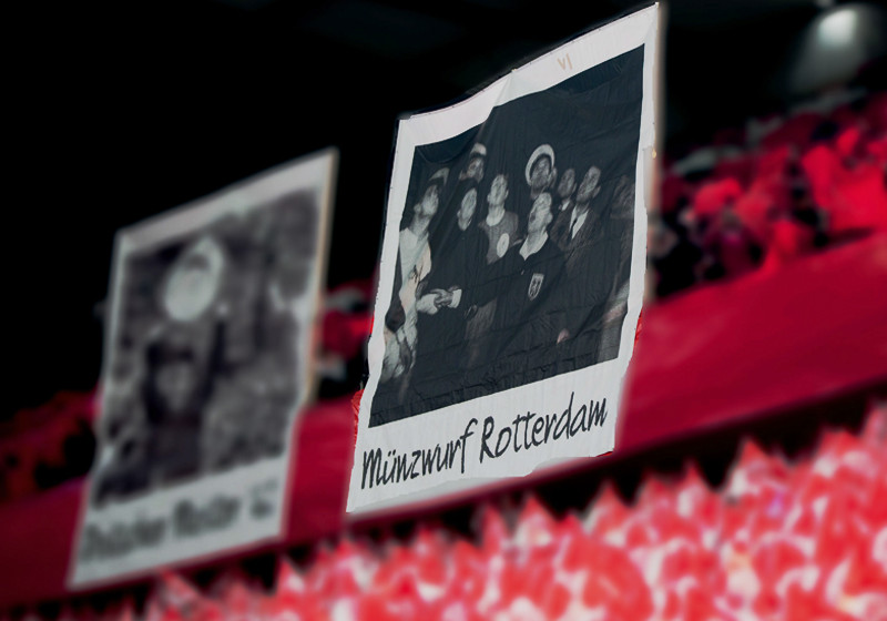  Köln Polaroid Münzwurf  