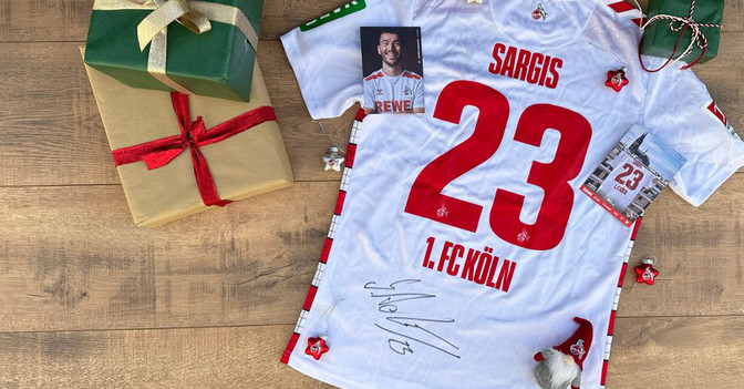 Köln Sondertrikot Sargis   Köln Sondertrikot Sargis