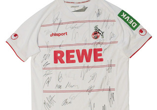  Köln Trikot teamsigniert 