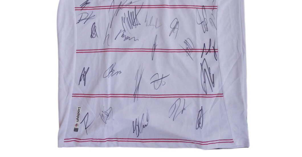 Köln Trikot teamsigniert   Köln Trikot teamsigniert