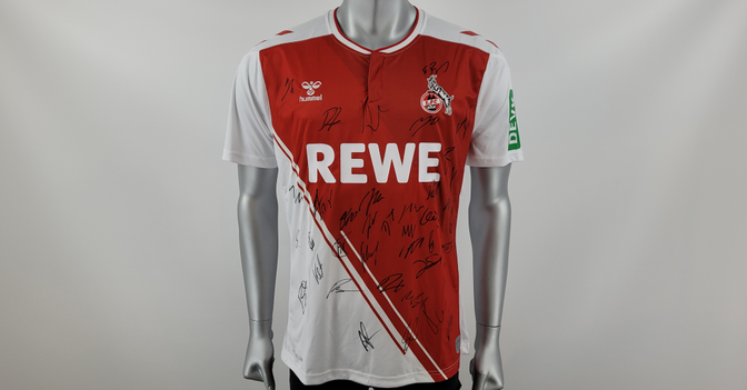  Köln-Trikot teamsigniert 