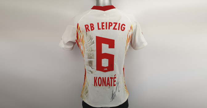 Konaté Trikot signiert   Konaté Trikot signiert