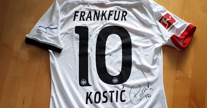 Kostic Frankfurt Trikot   Kostic Frankfurt Trikot