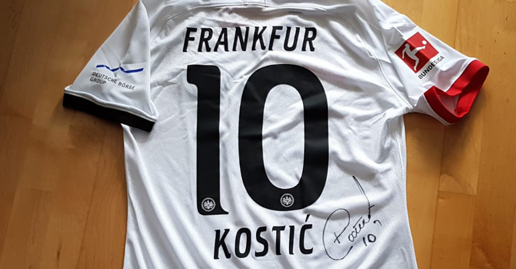 Kostic Frankfurt Trikot   Kostic Frankfurt Trikot