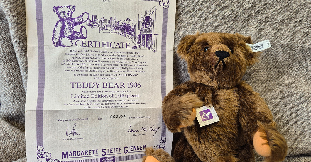 KP Steiff Bär 125 Jahre   KP Steiff Bär 125 Jahre