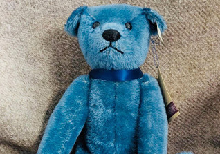 KP Steiff Bär 1908 blau   KP Steiff Bär 1908 blau