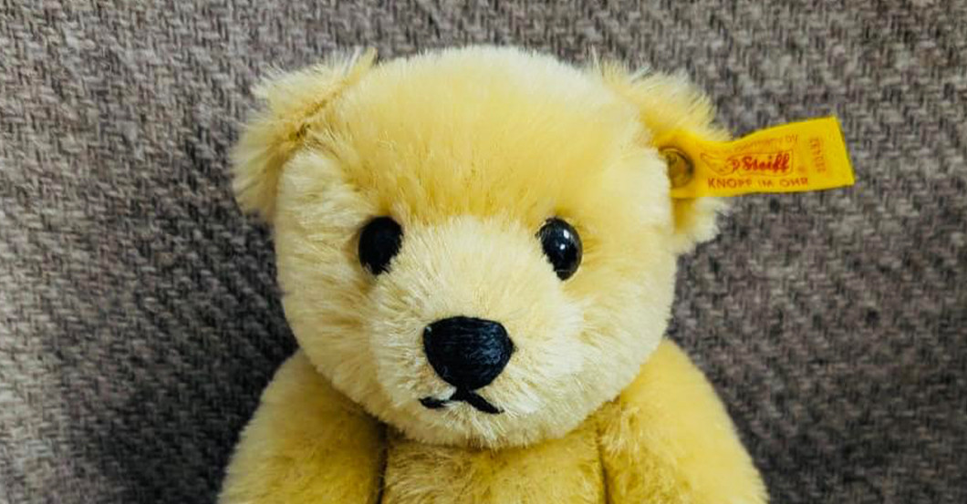 KP Steiff Bär blond    KP Steiff Bär blond