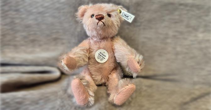 KP Steiff Bär Rose   KP Steiff Bär Rose