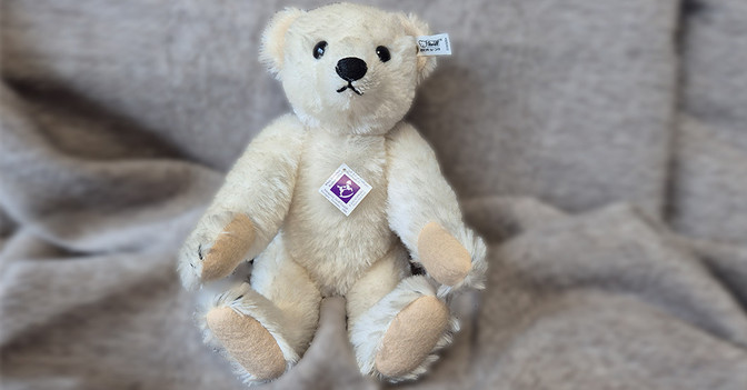 KP Steiff Bär weiß   KP Steiff Bär weiß