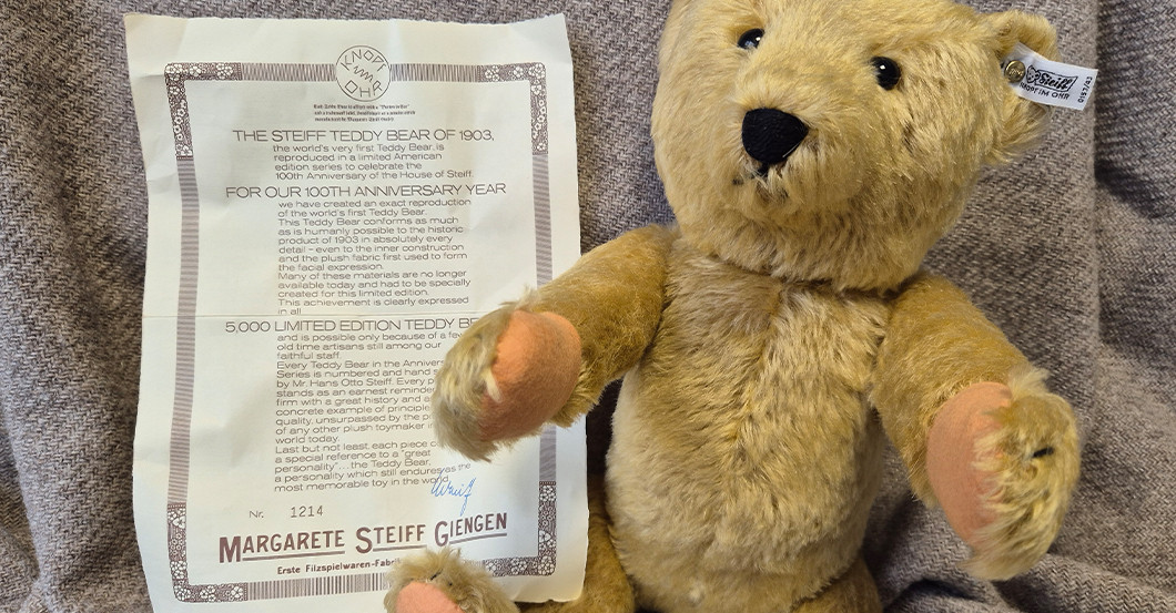 KP Steiff Jubiläumsbär   KP Steiff Jubiläumsbär