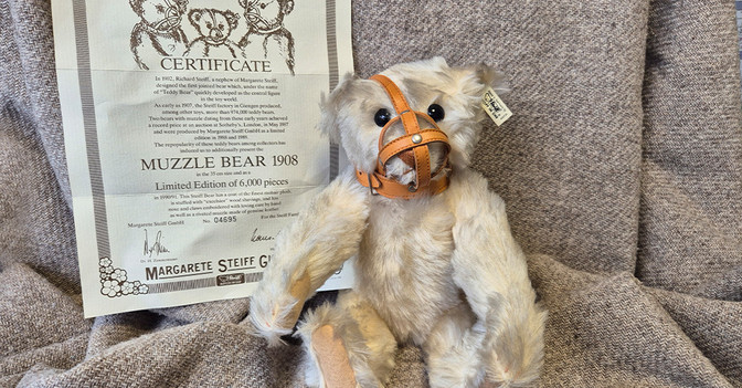 KP Steiff Muzzle Bear   KP Steiff Muzzle Bear