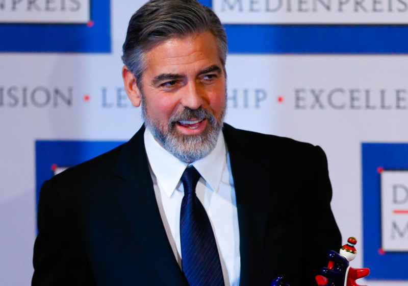 Der Deutsche Medienpreis geht an George Clooney Der Deutsche Medienpreis geht an George Clooney