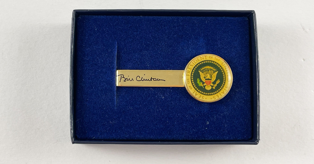 Krawattennadel Clinton   Krawattennadel Clinton