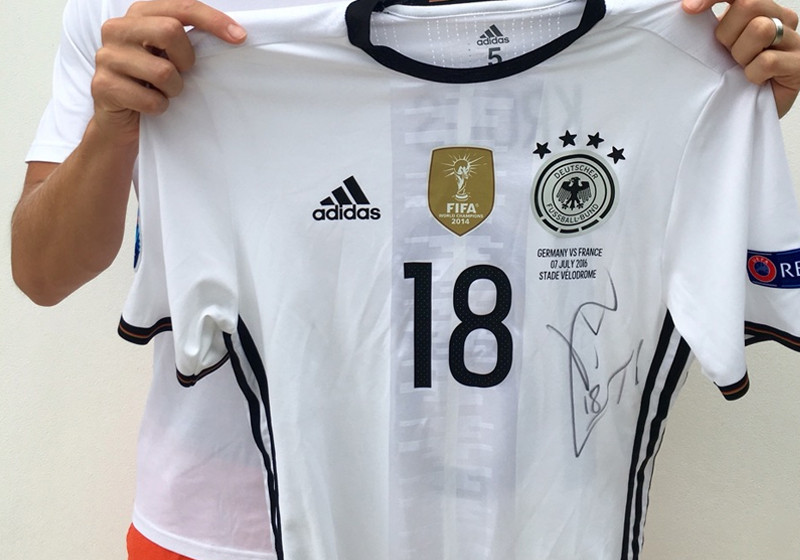  Kroos EM Halbfinaltrikot 
