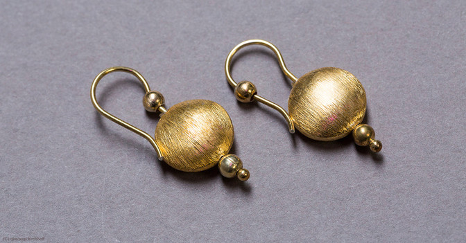 Kugel Ohrringe gold   Kugel Ohrringe gold