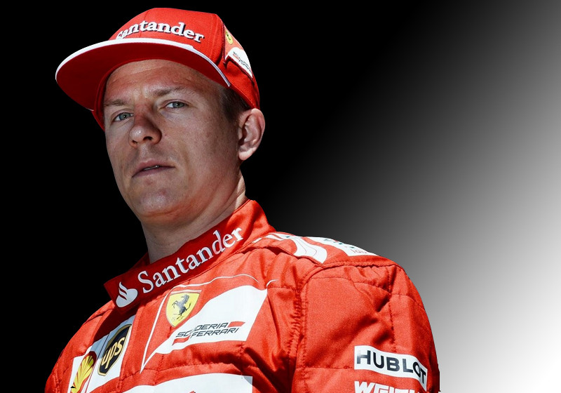 Kunstdruck Kimi Räikkönen   Kunstdruck Kimi Räikkönen
