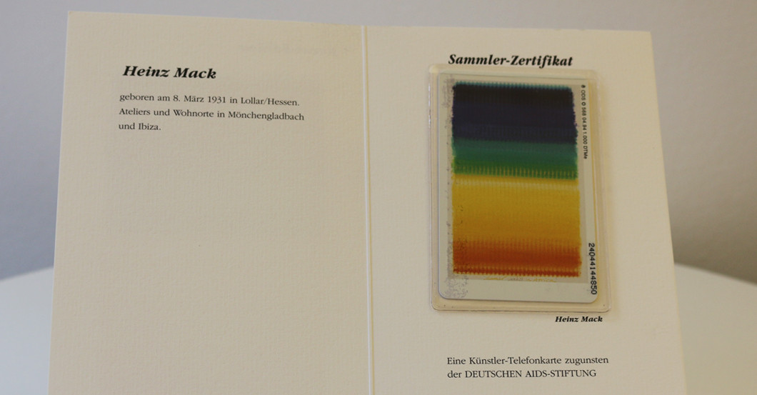 Kunsttelefonkarte Mack 