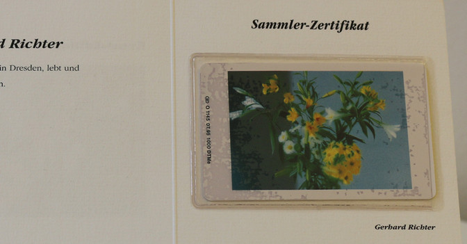  Kunsttelefonkarte Richter 