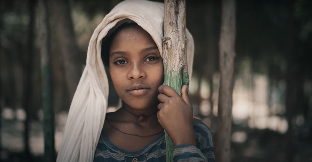  Kunstwerk Ethiopian Girl 