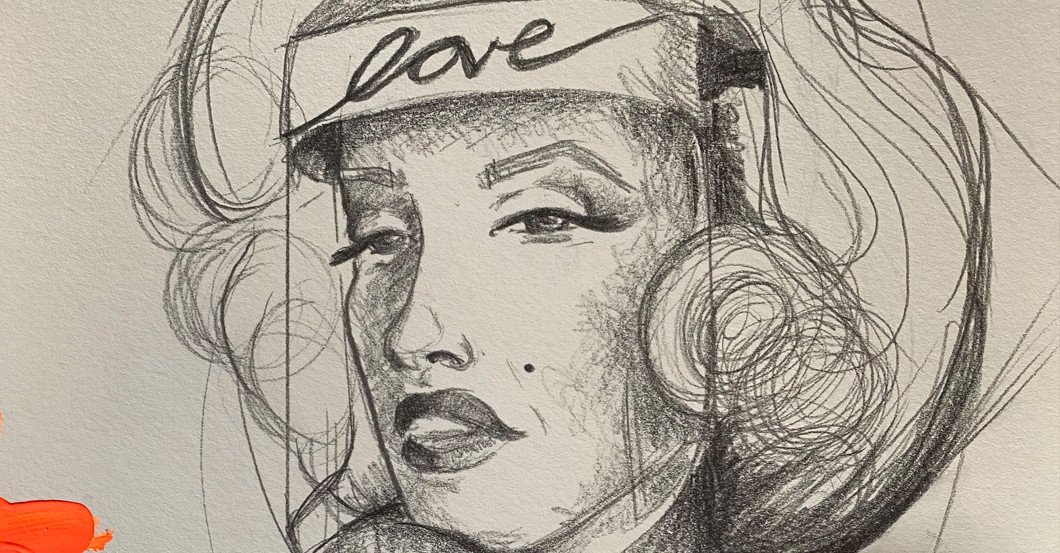 Kunstwerk Marilyn    Kunstwerk Marilyn