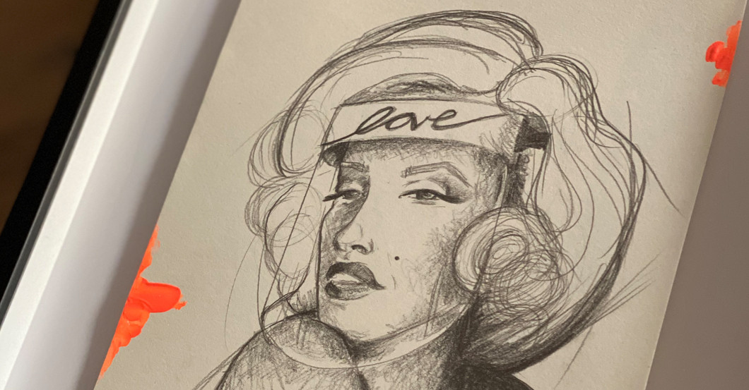 Kunstwerk Marilyn    Kunstwerk Marilyn