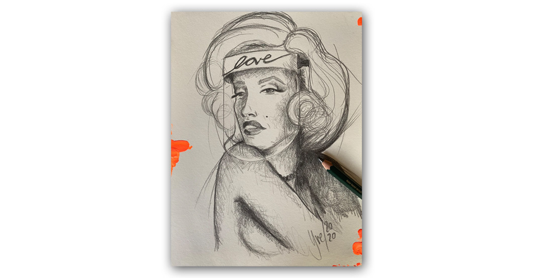 Kunstwerk Marilyn    Kunstwerk Marilyn