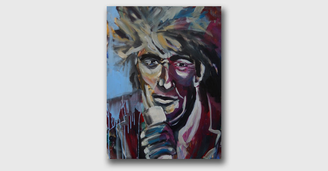 Kunstwerk Rod Stewart   Kunstwerk Rod Stewart