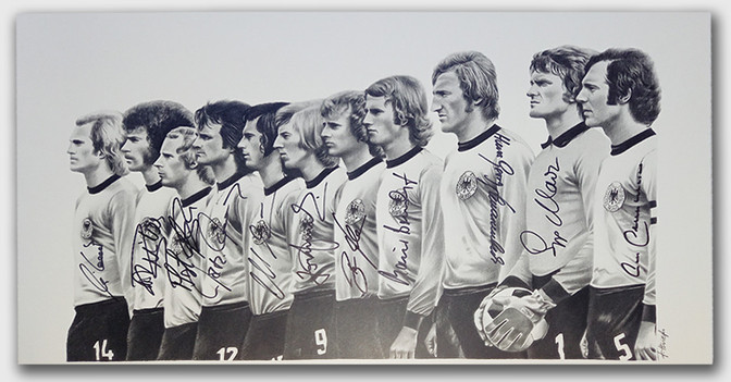 Kupfertiefdruck WM 1974   Kupfertiefdruck WM 1974