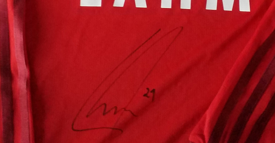  Lahms letztes Trikot  