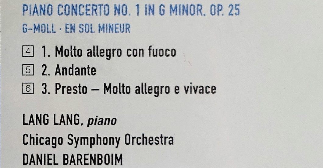  Lang Lang Barenboim 