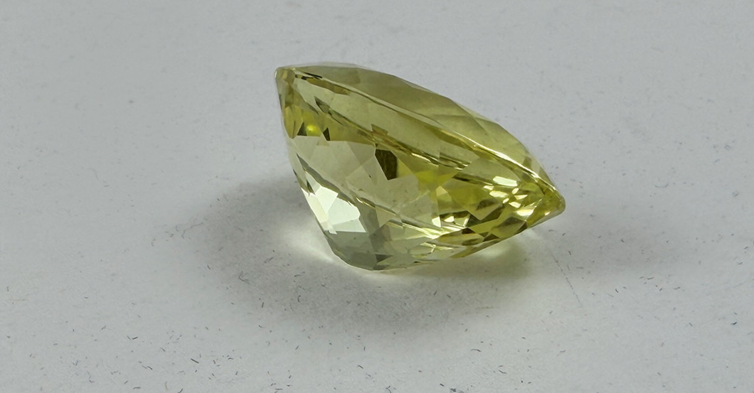  Lemon Citrin groß oval 
