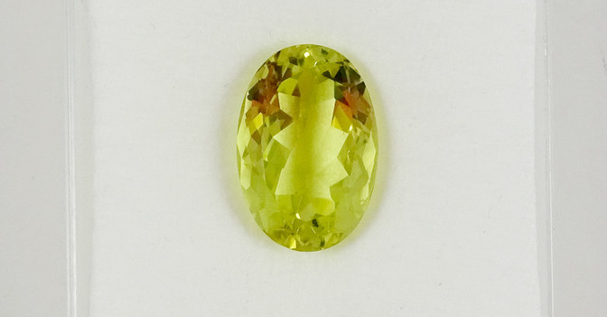 Lemon Citrin oval   Lemon Citrin oval