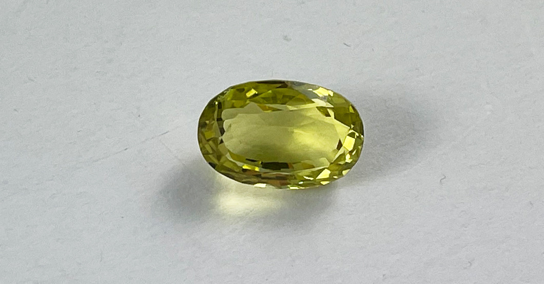 Lemon-Citrin oval   Lemon-Citrin oval