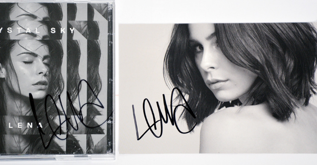 Lena CD und Autogramm   Lena CD und Autogramm