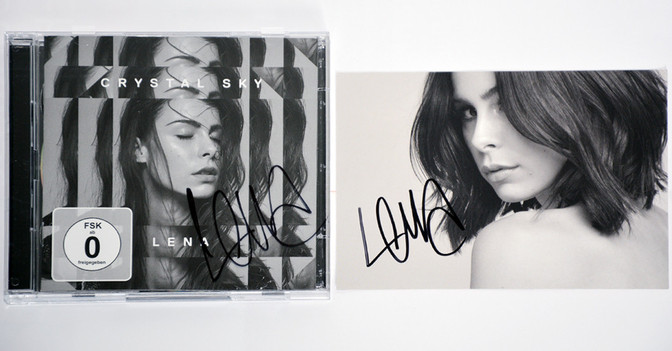 Lena CD und Autogramm   Lena CD und Autogramm