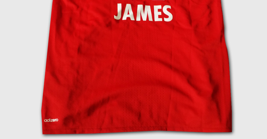  Letztes FCB Trikot James 