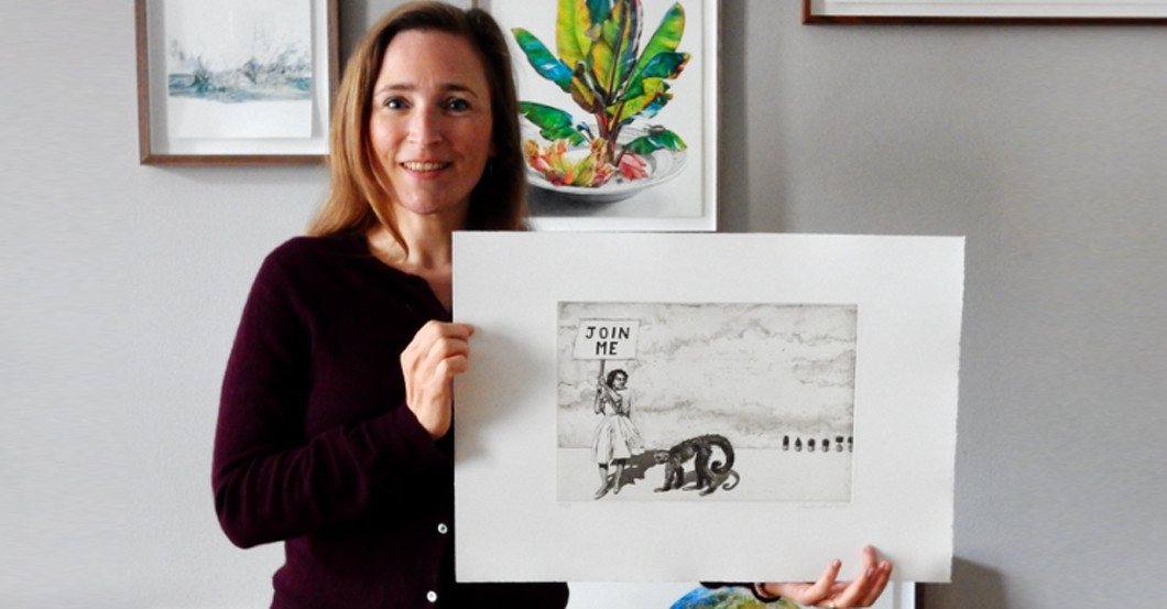 Levke Leiß Radierung   Levke Leiß Radierung