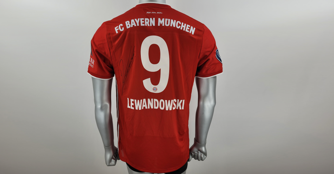  Lewandowski Fantrikot 