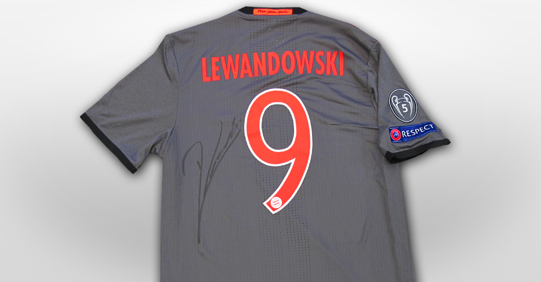  Lewandowski Spielertrikot 