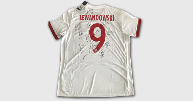 Lewandowskis CL Trikot   Lewandowskis CL Trikot