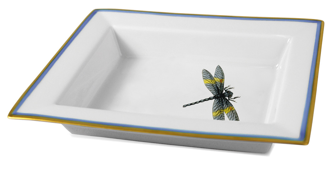  Libelle Schale Meissen 