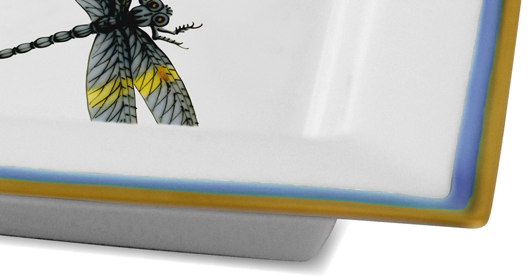  Libelle Schale Meissen 