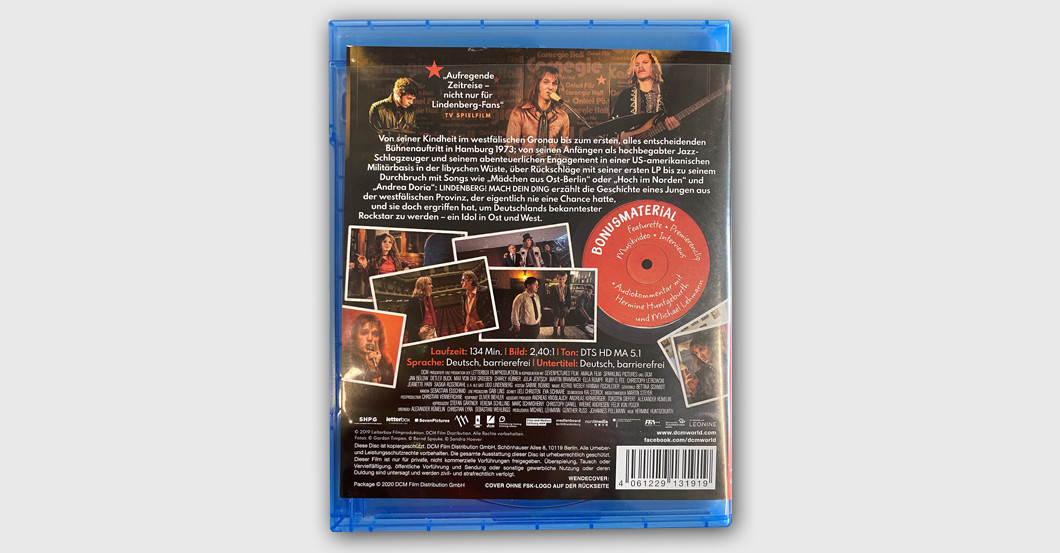 Lindenberg Blue ray   Lindenberg Blue ray