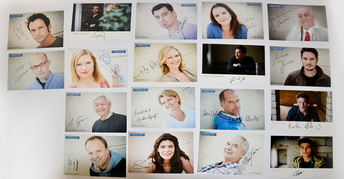 Lindenstraße Autogramme   Lindenstraße Autogramme